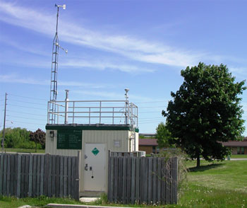 Newmarket  Station de surveillance de l;air